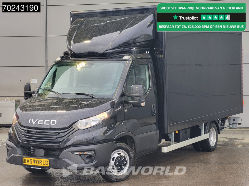 Iveco Daily 35C18 Automaat Dhollandia 1000kg Laadklep ACC Navi Airco Zijdeur Bakwagen Meubelbak Koffer 21m3 Airco - Fourgon: photos 1 Iveco Daily 35C18 Automaat Dhollandia 1000kg Laadklep ACC Navi Airco Zijdeur Bakwagen Meubelbak Koffer 21m3 Airco - Fourgon: photos 1