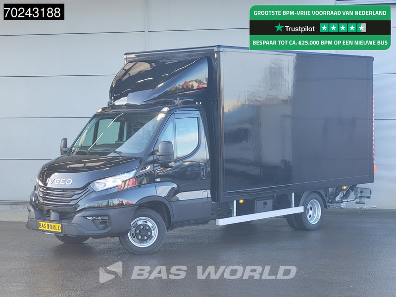 Iveco Daily 35C18 Automaat Dhollandia 1000kg Laadklep ACC Navi Airco Zijdeur Bakwagen Meubelbak Koffer Airco - Fourgon: photos 1 Iveco Daily 35C18 Automaat Dhollandia 1000kg Laadklep ACC Navi Airco Zijdeur Bakwagen Meubelbak Koffer Airco - Fourgon: photos 1