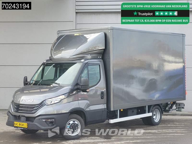 Iveco Daily 35C18 Automaat Dhollandia 1000kg Laadklep ACC Navi Airco Zijdeur Bakwagen Meubelbak Koffer m3 Airco - Fourgon: photos 1 Iveco Daily 35C18 Automaat Dhollandia 1000kg Laadklep ACC Navi Airco Zijdeur Bakwagen Meubelbak Koffer m3 Airco - Fourgon: photos 1