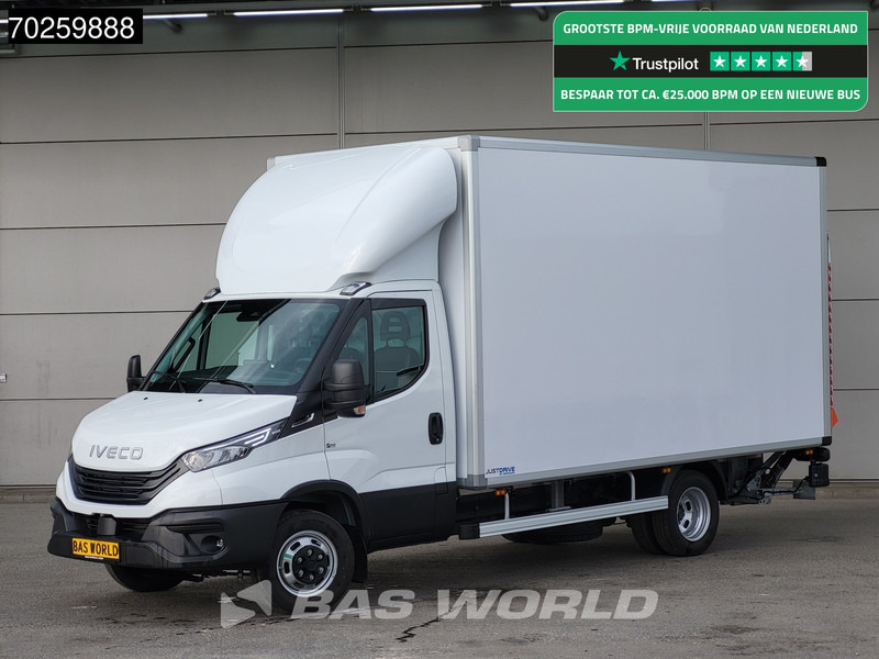 Iveco Daily 35C18 Laadklep Automaat Luchtvering Zijdeur Bakwagen Navi LED Airco Cruise Camera Lat om Lat Euro6 Meubelbak Koffer 22m3 Airco C - Fourgon: photos 1 Iveco Daily 35C18 Laadklep Automaat Luchtvering Zijdeur Bakwagen Navi LED Airco Cruise Camera Lat om Lat Euro6 Meubelbak Koffer 22m3 Airco C - Fourgon: photos 1