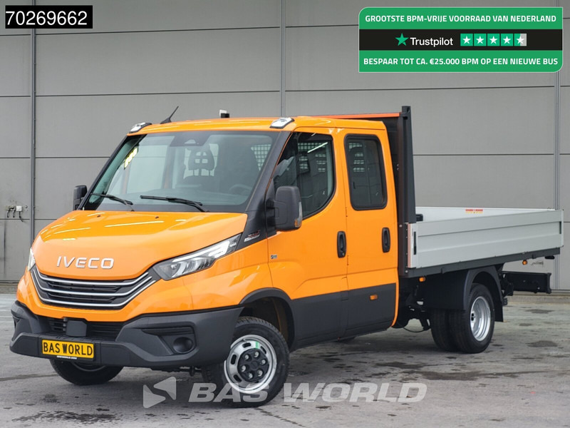 Iveco Daily 35C21 3.0 210PK 2025model Dubbel Cabine Open laadbak 3.5t Trekhaak CarPlay ACC LED Pritsche Pickup Airco Dubbel cabine Trekhaak - Fourgon plateau: photos 1 Iveco Daily 35C21 3.0 210PK 2025model Dubbel Cabine Open laadbak 3.5t Trekhaak CarPlay ACC LED Pritsche Pickup Airco Dubbel cabine Trekhaak - Fourgon plateau: photos 1