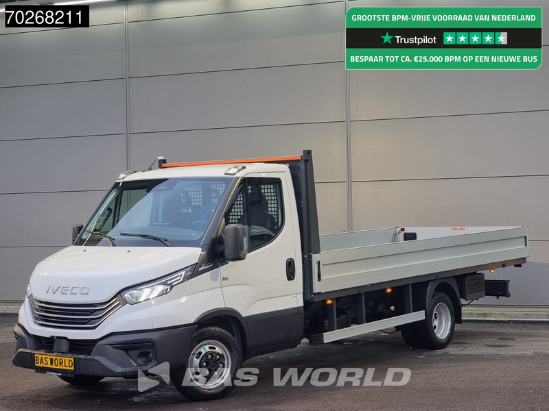 Iveco Daily 35C21 3.0L 210PK 2025model 485cmlang Automaat Open Laadbak Dubbellucht Pickup CarPlay ACC Airco - Fourgon plateau: photos 1 Iveco Daily 35C21 3.0L 210PK 2025model 485cmlang Automaat Open Laadbak Dubbellucht Pickup CarPlay ACC Airco - Fourgon plateau: photos 1