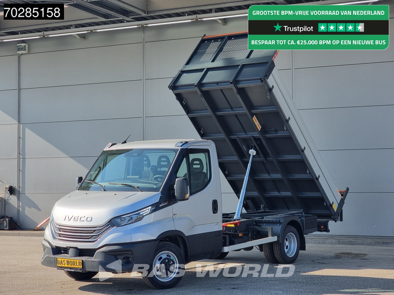 Iveco Daily 35C21 3.0L 210PK Automaat Open Laadbak 2025 ACC Airco CarPlay Pritsche Pickup Open Box Airco - Fourgon plateau: photos 1 Iveco Daily 35C21 3.0L 210PK Automaat Open Laadbak 2025 ACC Airco CarPlay Pritsche Pickup Open Box Airco - Fourgon plateau: photos 1