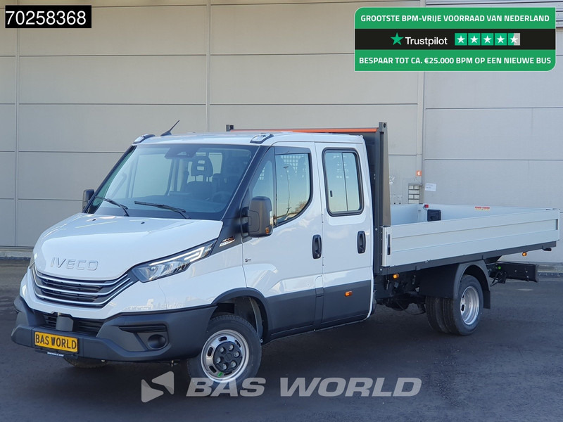 Iveco Daily 35C21 3.0L Automaat 210PK 2025-Model Open laadbak Dubbel Cabine Dubbellucht CarPlay ACC LED 3,5T Trekvermogen Euro6 Pritsche Pic - Fourgon plateau: photos 1 Iveco Daily 35C21 3.0L Automaat 210PK 2025-Model Open laadbak Dubbel Cabine Dubbellucht CarPlay ACC LED 3,5T Trekvermogen Euro6 Pritsche Pic - Fourgon plateau: photos 1