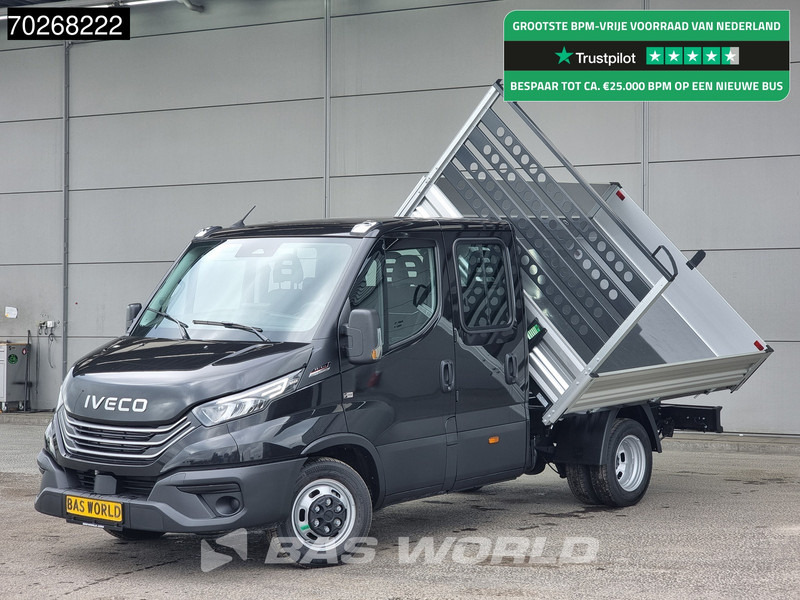 Iveco Daily 35C21 3 zijdige Kipper Dubbel Cabine 210PK 3.0L Dubbellucht Airco Cruise LED Camera Tipper 2m3 Airco - Véhicule utilitaire benne: photos 1 Iveco Daily 35C21 3 zijdige Kipper Dubbel Cabine 210PK 3.0L Dubbellucht Airco Cruise LED Camera Tipper 2m3 Airco - Véhicule utilitaire benne: photos 1