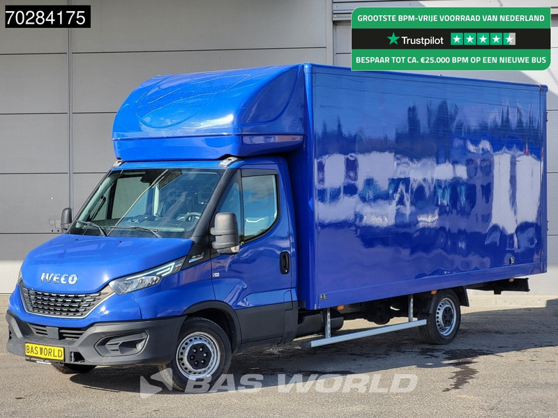 Iveco Daily 35S14 Automaat 488cm lang Bakwagen Achterdeuren Airco Cruise Camera Euro6 Meubelbak Koffer 23m3 Airco Cruise control - Fourgon: photos 1 Iveco Daily 35S14 Automaat 488cm lang Bakwagen Achterdeuren Airco Cruise Camera Euro6 Meubelbak Koffer 23m3 Airco Cruise control - Fourgon: photos 1
