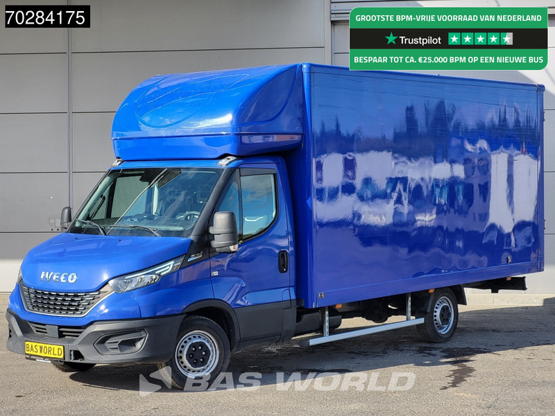 Iveco Daily 35S14 Automaat Bakwagen Achterdeuren 488cm lang! Airco Cruise Euro6 Meubelbak Koffer 23m3 Airco Cruise control - Fourgon: photos 1 Iveco Daily 35S14 Automaat Bakwagen Achterdeuren 488cm lang! Airco Cruise Euro6 Meubelbak Koffer 23m3 Airco Cruise control - Fourgon: photos 1