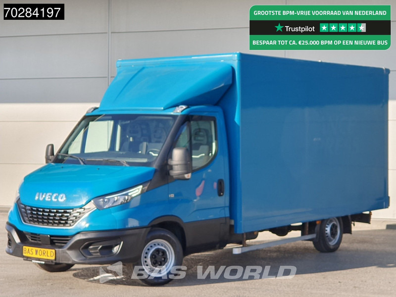 Iveco Daily 35S14 Automaat Zijdeur Bakwagen LED Airco Cruise Euro6 Meubelbak Koffer 20m3 Airco Cruise control - Fourgon: photos 1 Iveco Daily 35S14 Automaat Zijdeur Bakwagen LED Airco Cruise Euro6 Meubelbak Koffer 20m3 Airco Cruise control - Fourgon: photos 1