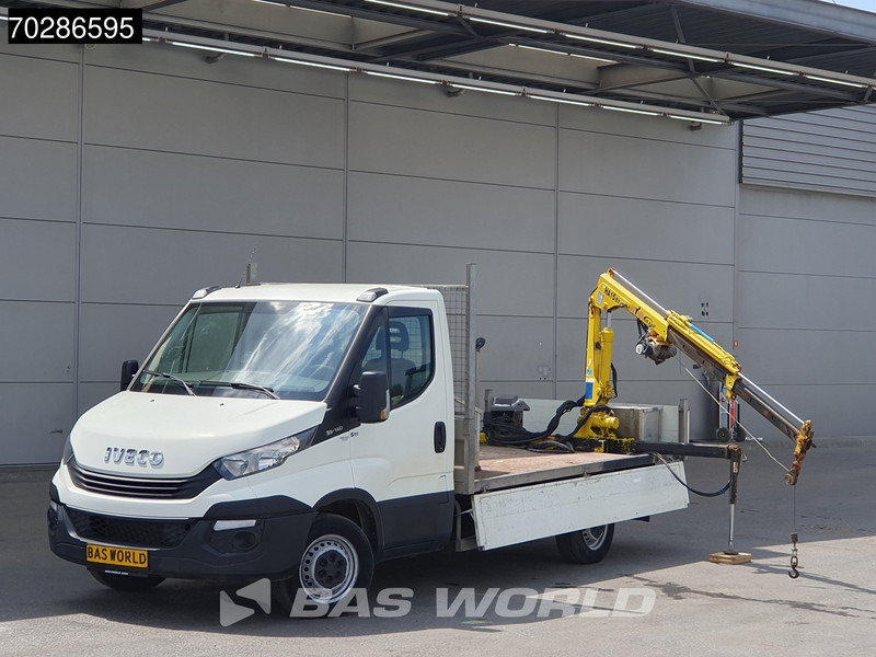 Iveco Daily 35S14 Kraanwagen Open Laadbak Hyva HA15 Euro6 3,5t Trekhaak Crane Kranwagen Kraan Pritsche Pickup Open Box Trekhaak - Fourgon plateau: photos 5 Iveco Daily 35S14 Kraanwagen Open Laadbak Hyva HA15 Euro6 3,5t Trekhaak Crane Kranwagen Kraan Pritsche Pickup Open Box Trekhaak - Fourgon plateau: photos 5