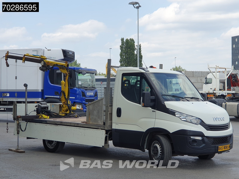 Iveco Daily 35S14 Kraanwagen Open Laadbak Hyva HA15 Euro6 3,5t Trekhaak Crane Kranwagen Kraan Pritsche Pickup Open Box Trekhaak - Fourgon plateau: photos 2 Iveco Daily 35S14 Kraanwagen Open Laadbak Hyva HA15 Euro6 3,5t Trekhaak Crane Kranwagen Kraan Pritsche Pickup Open Box Trekhaak - Fourgon plateau: photos 2