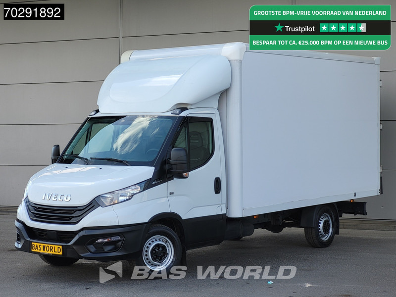 Iveco Daily 35S16 Automaat Bakwagen Achterdeuren 160PK Airco Camera Euro6 Meubelbak Koffer 21m3 Airco - Fourgon: photos 1 Iveco Daily 35S16 Automaat Bakwagen Achterdeuren 160PK Airco Camera Euro6 Meubelbak Koffer 21m3 Airco - Fourgon: photos 1