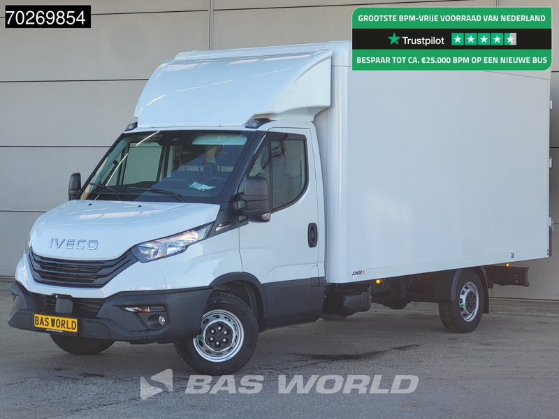 Iveco Daily 35S16 Automaat Bakwagen Achterdeuren Navi Camera ACC Airco Koffer Meubelbak Airco Cruise control - Fourgon: photos 1 Iveco Daily 35S16 Automaat Bakwagen Achterdeuren Navi Camera ACC Airco Koffer Meubelbak Airco Cruise control - Fourgon: photos 1