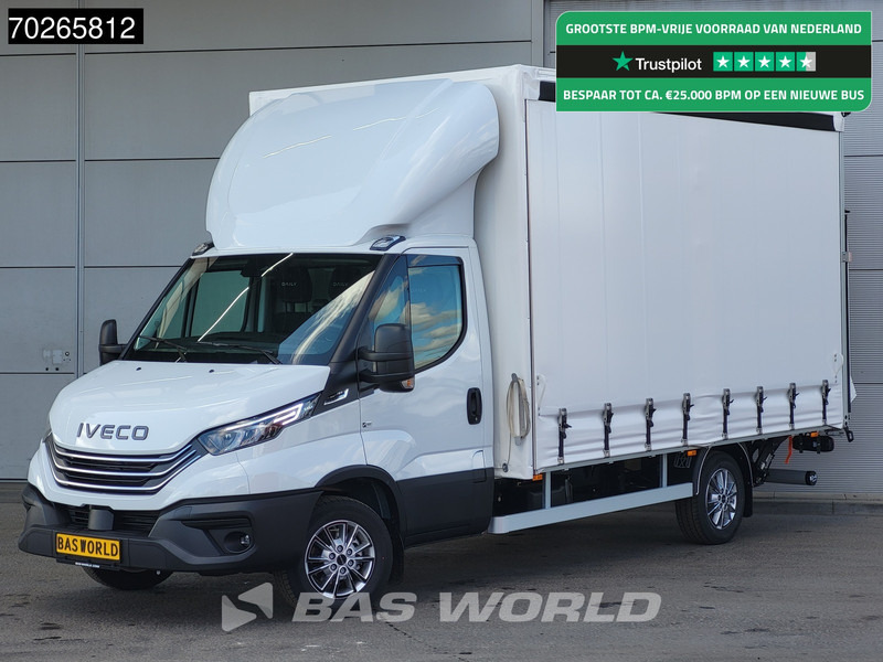 Iveco Daily 35S16 Automaat Schuifzeil Laadklep CarPlay Camera Velgen Cruise Airco Schuifzeilen Bakwagen Zeilen Meubelbak Koffer Airco Cruise - Véhicule utilitaire plateau baché: photos 1 Iveco Daily 35S16 Automaat Schuifzeil Laadklep CarPlay Camera Velgen Cruise Airco Schuifzeilen Bakwagen Zeilen Meubelbak Koffer Airco Cruise - Véhicule utilitaire plateau baché: photos 1