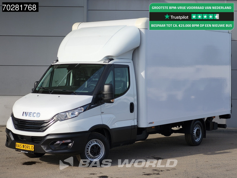 Iveco Daily 35S16 Laadklep Bakwagen 160PK Airco Camera Euro6 Meubelbak Koffer Airco - Fourgon: photos 1 Iveco Daily 35S16 Laadklep Bakwagen 160PK Airco Camera Euro6 Meubelbak Koffer Airco - Fourgon: photos 1