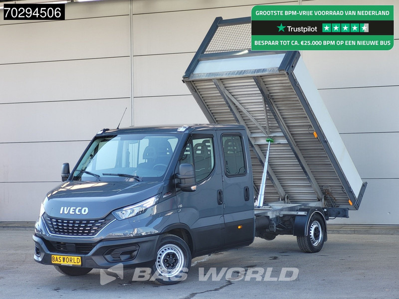 Iveco Daily 35S18 3.0L Automaat Kipper Dubbel Cabine 180PK 3,5t Trekhaak LED Airco Cruise Euro6 Kieper Tipper Benne 3m3 Airco Trekhaak Cruis - Véhicule utilitaire benne: photos 1 Iveco Daily 35S18 3.0L Automaat Kipper Dubbel Cabine 180PK 3,5t Trekhaak LED Airco Cruise Euro6 Kieper Tipper Benne 3m3 Airco Trekhaak Cruis - Véhicule utilitaire benne: photos 1