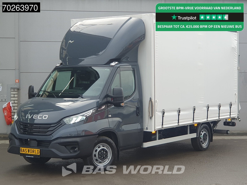 Iveco Daily 35S18 3.0L Automaat Schuifzeilen Laadklep 2025-Model ACC LED Navi 3,5t Trekvermogen Euro6 Schuifzeil Zeilen Meubelbak Bakwagen K - Véhicule utilitaire plateau baché: photos 1 Iveco Daily 35S18 3.0L Automaat Schuifzeilen Laadklep 2025-Model ACC LED Navi 3,5t Trekvermogen Euro6 Schuifzeil Zeilen Meubelbak Bakwagen K - Véhicule utilitaire plateau baché: photos 1