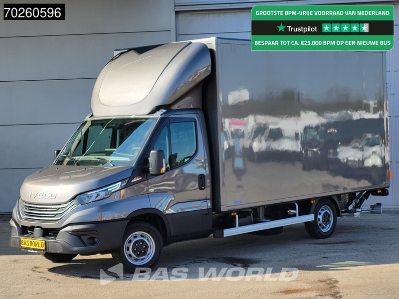 Iveco Daily 35S21 3.0L Automaat Laadklep Zijdeur ACC LED CarPlay Lat om Lat D'Hollandia 3,5t Trekvermogen Meubelbak Koffer Bakwagen Airco - Fourgon: photos 1 Iveco Daily 35S21 3.0L Automaat Laadklep Zijdeur ACC LED CarPlay Lat om Lat D'Hollandia 3,5t Trekvermogen Meubelbak Koffer Bakwagen Airco - Fourgon: photos 1