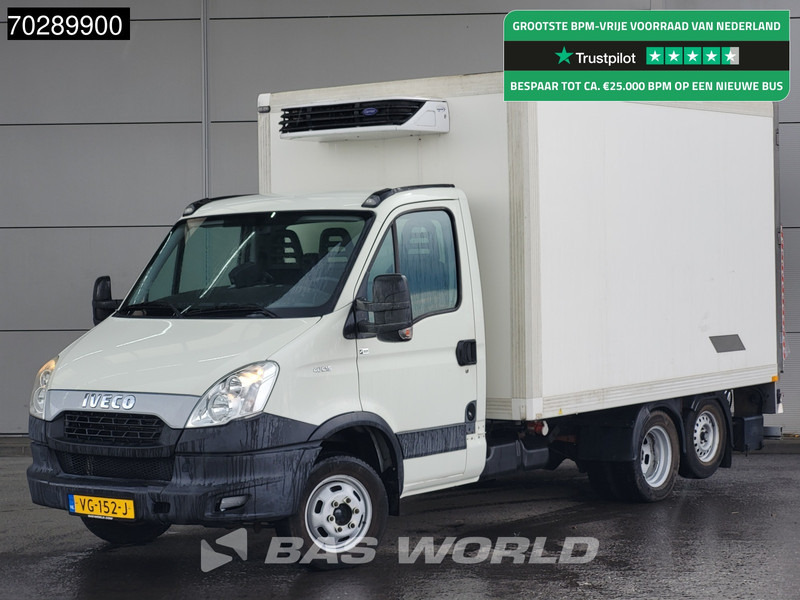 Iveco Daily 40C15 BE-Combi 75Plus Koelwagen Laadklep Carrier Xarios 350 Zijdeur Achterdeuren Airco Cruise Camera Koel Koeler Kühl Kühler Küh - Véhicule utilitaire frigorifique: photos 1 Iveco Daily 40C15 BE-Combi 75Plus Koelwagen Laadklep Carrier Xarios 350 Zijdeur Achterdeuren Airco Cruise Camera Koel Koeler Kühl Kühler Küh - Véhicule utilitaire frigorifique: photos 1