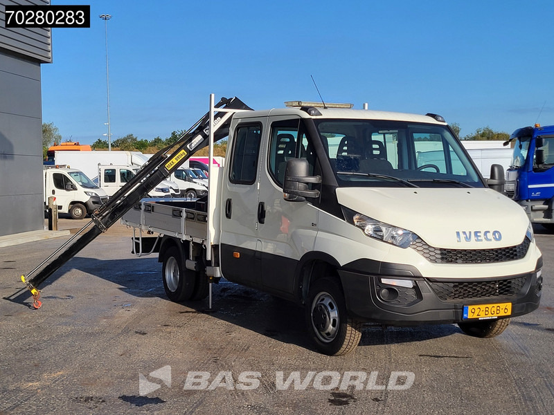 Iveco Daily 50C17 3,0L Automaat 170PK HIAB 017T-2 DC Open laadbak Dubbellucht Airco Euro6 Pickup Crane Kraanwagen Kranwagen Pritsche Airco D - Fourgon plateau: photos 3 Iveco Daily 50C17 3,0L Automaat 170PK HIAB 017T-2 DC Open laadbak Dubbellucht Airco Euro6 Pickup Crane Kraanwagen Kranwagen Pritsche Airco D - Fourgon plateau: photos 3