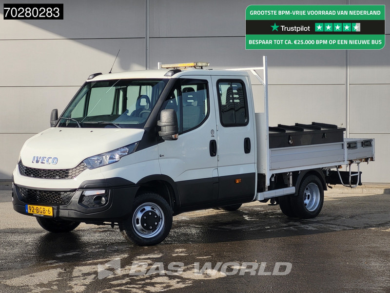 Iveco Daily 50C17 3,0L Automaat HIAB 017T-2 DC Open laadbak Dubbellucht Airco Euro6 Pickup Crane Kraanwagen Pritsche Airco Dubbel cabine - Fourgon plateau: photos 1 Iveco Daily 50C17 3,0L Automaat HIAB 017T-2 DC Open laadbak Dubbellucht Airco Euro6 Pickup Crane Kraanwagen Pritsche Airco Dubbel cabine - Fourgon plateau: photos 1