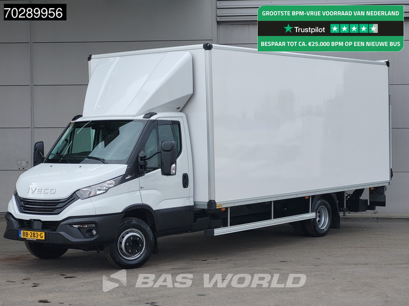 Iveco Daily 70C18 3.0L Automaat Laadklep 7tons 6meter Bakwagen Luchtvering Dubbellucht ACC Navi Camera Airco Meubelbak Koffer Airco - Fourgon: photos 1 Iveco Daily 70C18 3.0L Automaat Laadklep 7tons 6meter Bakwagen Luchtvering Dubbellucht ACC Navi Camera Airco Meubelbak Koffer Airco - Fourgon: photos 1