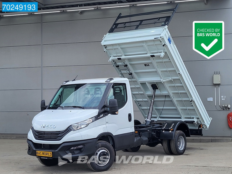 Véhicule utilitaire benne Iveco Daily 72C21 3 Zijdige Kipper Automaat Dubbel Cabine 3500kg trekhaak Airco Tipper Benne Kieper Airco Trekhaak Cruise control: photos 1