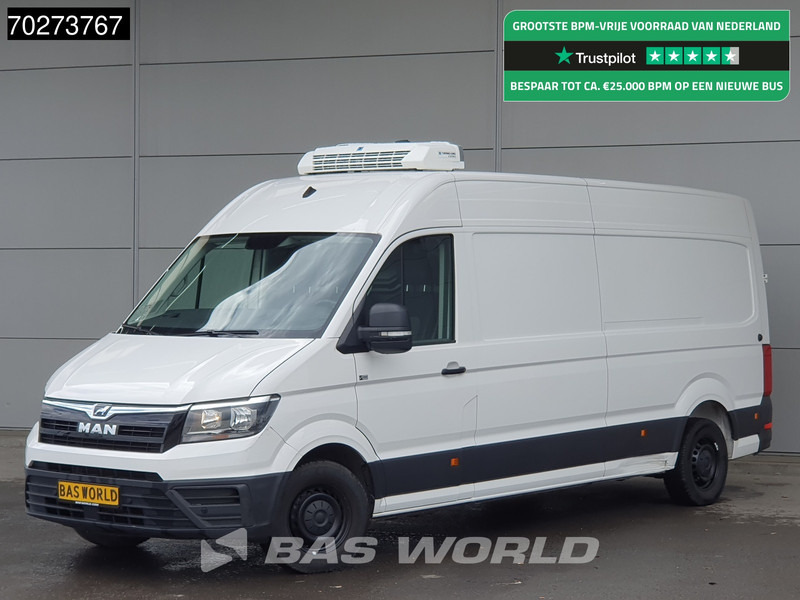 MAN TGE 3.140 Koelwagen Automaat Thermo King V-200 MAX L4H3 Airco Camera Parkeersensoren L3H2 Euro6 Koel Koeler Kühl Kühler Kühlwagen 12m3 Air - Véhicule utilitaire frigorifique: photos 1 MAN TGE 3.140 Koelwagen Automaat Thermo King V-200 MAX L4H3 Airco Camera Parkeersensoren L3H2 Euro6 Koel Koeler Kühl Kühler Kühlwagen 12m3 Air - Véhicule utilitaire frigorifique: photos 1