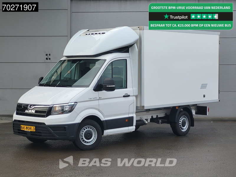 MAN TGE 3.140 Koelwagen Zijdeur Carrier CITIMAX 280 Bakwagen Koel Koeler KÜHLER 13m3 Airco - Véhicule utilitaire frigorifique: photos 1 MAN TGE 3.140 Koelwagen Zijdeur Carrier CITIMAX 280 Bakwagen Koel Koeler KÜHLER 13m3 Airco - Véhicule utilitaire frigorifique: photos 1