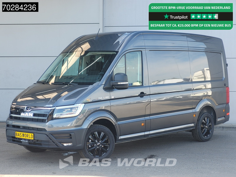 MAN TGE 3.180 Automaat 180PK L3H3 LED Airco Cruise Trekhaak Camera Parkeersensoren L2H2 12m3 Airco Trekhaak - Fourgon utilitaire: photos 1 MAN TGE 3.180 Automaat 180PK L3H3 LED Airco Cruise Trekhaak Camera Parkeersensoren L2H2 12m3 Airco Trekhaak - Fourgon utilitaire: photos 1