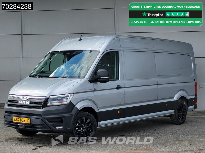 MAN TGE 3.180 Automaat 2025 Facelift L4H3 Trekhaak LED ACC Navi Airco Camera Parkeersensoren Euro6 L3H2 15m3 Airco Trekhaak - Fourgon utilitaire: photos 1 MAN TGE 3.180 Automaat 2025 Facelift L4H3 Trekhaak LED ACC Navi Airco Camera Parkeersensoren Euro6 L3H2 15m3 Airco Trekhaak - Fourgon utilitaire: photos 1
