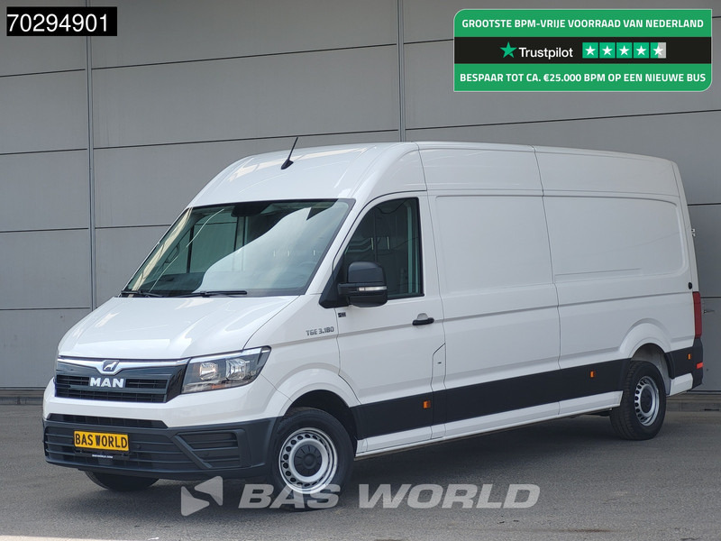 MAN TGE 3.180 COMING SOON! Automaat 180PK L4H3 Airco Camera Parkeersensoren 10,4inch-Display Euro6 L3H2 15m3 Airco Cruise control - Fourgon utilitaire: photos 1 MAN TGE 3.180 COMING SOON! Automaat 180PK L4H3 Airco Camera Parkeersensoren 10,4inch-Display Euro6 L3H2 15m3 Airco Cruise control - Fourgon utilitaire: photos 1