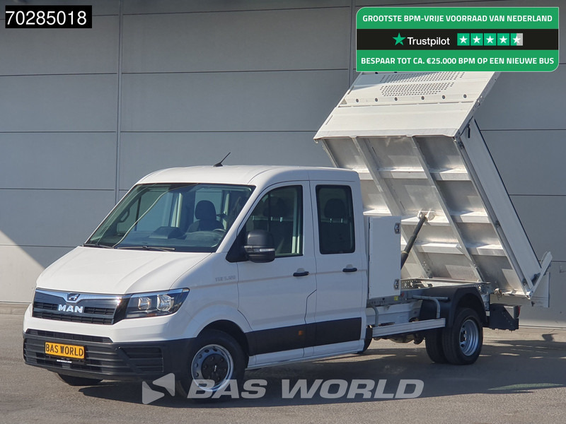 MAN TGE 5.120 Open Laadbak met Kist Dubbel Cabine Dubbellucht 3,5t Trekhaak Navi Airco Cruise Camera Euro6 Pritsche Pickup Open Box 2m3 Airco - Fourgon plateau: photos 1 MAN TGE 5.120 Open Laadbak met Kist Dubbel Cabine Dubbellucht 3,5t Trekhaak Navi Airco Cruise Camera Euro6 Pritsche Pickup Open Box 2m3 Airco - Fourgon plateau: photos 1