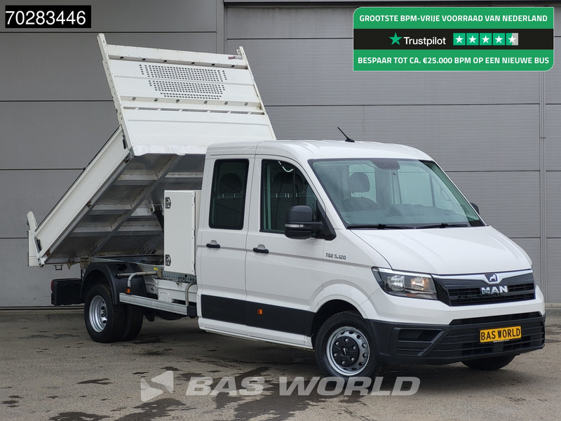 MAN TGE 5.120 Open Laadbak met Kist Dubbel Cabine Dubbellucht 3,5t Trekhaak Navi Airco Cruise Euro6 Pritsche Open Box Pickup Airco Dubbel cabi - Fourgon plateau: photos 1 MAN TGE 5.120 Open Laadbak met Kist Dubbel Cabine Dubbellucht 3,5t Trekhaak Navi Airco Cruise Euro6 Pritsche Open Box Pickup Airco Dubbel cabi - Fourgon plateau: photos 1