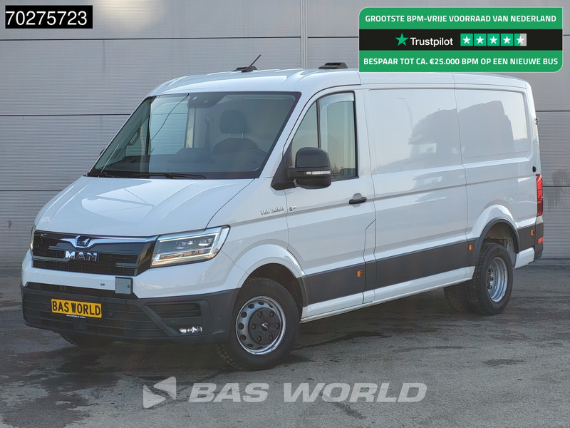 MAN TGE 5.180 Automaat L3H2 180PK Dubbellucht 3t Trekgewicht Navi Camera Parkeersensoren Airco Cruise L2H1 Airco Cruise control - Fourgon utilitaire: photos 1 MAN TGE 5.180 Automaat L3H2 180PK Dubbellucht 3t Trekgewicht Navi Camera Parkeersensoren Airco Cruise L2H1 Airco Cruise control - Fourgon utilitaire: photos 1