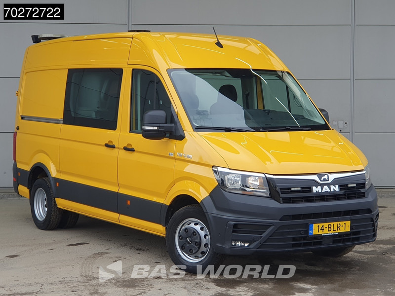Fourgon utilitaire MAN TGE 5.180 Dubbel Cabine Automaat Dubbellucht 180PK Werkplaatsinrichting 3000KG Trekhaak Omvormer Camera Parkeersensoren Airco Cruise Werkl: photos 6