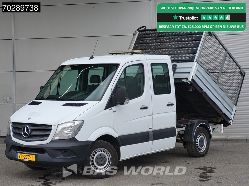 Mercedes-Benz Sprinter 310 CDI Automaat 3 zijdige Kipper Dubbe Cabine Trekhaak Tipper Benne Open laadbak Airco Trekhaak - Véhicule utilitaire benne: photos 1 Mercedes-Benz Sprinter 310 CDI Automaat 3 zijdige Kipper Dubbe Cabine Trekhaak Tipper Benne Open laadbak Airco Trekhaak - Véhicule utilitaire benne: photos 1