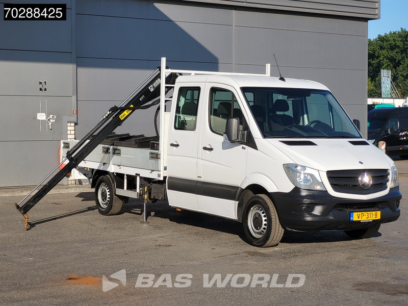 Mercedes-Benz Sprinter 310 CDI Euro6 Automaat Open laadbak Kraanwagen HIAB 017T-2 Navi Airco Euro6 Kraan Crane Kranwagen Pickup Pritsche Airco - Fourgon plateau: photos 1 Mercedes-Benz Sprinter 310 CDI Euro6 Automaat Open laadbak Kraanwagen HIAB 017T-2 Navi Airco Euro6 Kraan Crane Kranwagen Pickup Pritsche Airco - Fourgon plateau: photos 1