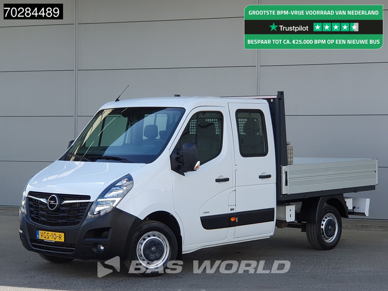 Opel Movano 135PK Open Laadbak Dubbel Cabine Trekhaak LED Airco Cruise Euro6 Pritsche Pickup Open Box Airco Trekhaak Cruise control - Fourgon plateau: photos 1 Opel Movano 135PK Open Laadbak Dubbel Cabine Trekhaak LED Airco Cruise Euro6 Pritsche Pickup Open Box Airco Trekhaak Cruise control - Fourgon plateau: photos 1