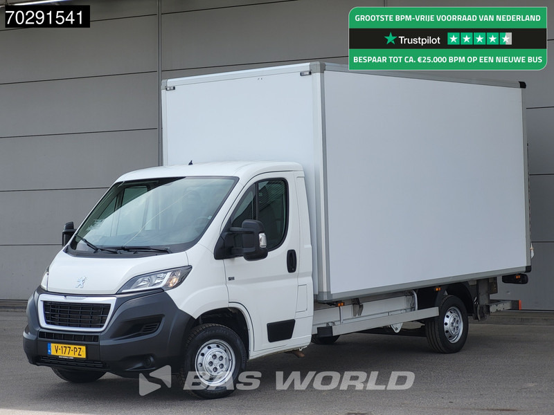 Peugeot Boxer 130PK Bakwagen Laadklep Dhollandia Lat om lat Airco Koffer Meubelbak 20m3 Airco - Fourgon: photos 1 Peugeot Boxer 130PK Bakwagen Laadklep Dhollandia Lat om lat Airco Koffer Meubelbak 20m3 Airco - Fourgon: photos 1
