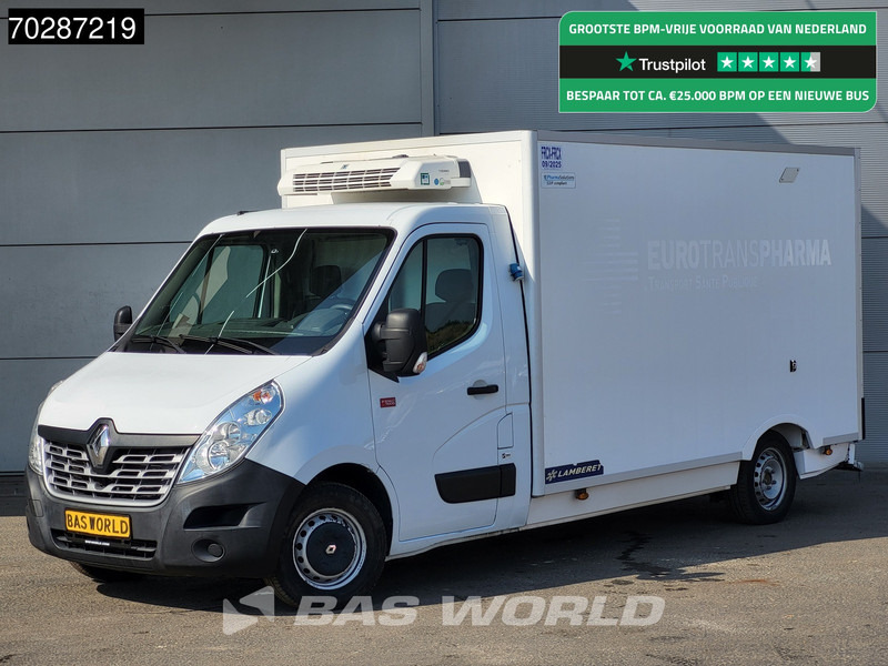Renault Master 145PK Koelwagen Vriezer Lamberet Thermo King V-300 MAX 230V Stekker Airco Cruise Parkeersensoren Euro6 Koel Koeler Kühl Kühler Kühlwag - Véhicule utilitaire frigorifique: photos 1 Renault Master 145PK Koelwagen Vriezer Lamberet Thermo King V-300 MAX 230V Stekker Airco Cruise Parkeersensoren Euro6 Koel Koeler Kühl Kühler Kühlwag - Véhicule utilitaire frigorifique: photos 1