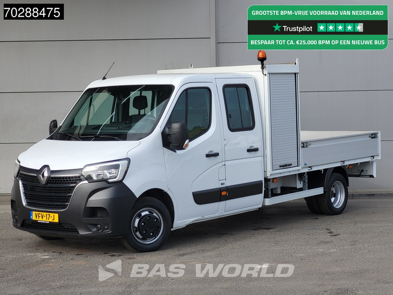 Renault Master 145PK Open Laadbak Dubbellucht 3,5t Trekhaak LED Airco Cruise Standkachel Euro6 Pritsche Pickup Open Box Airco Trekhaak Cruise control - Fourgon plateau: photos 1 Renault Master 145PK Open Laadbak Dubbellucht 3,5t Trekhaak LED Airco Cruise Standkachel Euro6 Pritsche Pickup Open Box Airco Trekhaak Cruise control - Fourgon plateau: photos 1
