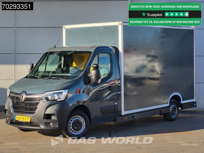 Renault Master 150PK Bakwagen Airco Cruise Luchtvering Meubelbak Plancher Verkoopwagen Foodtruck Paardenwagen 19m3 Airco Cruise control - Fourgon: photos 1 Renault Master 150PK Bakwagen Airco Cruise Luchtvering Meubelbak Plancher Verkoopwagen Foodtruck Paardenwagen 19m3 Airco Cruise control - Fourgon: photos 1