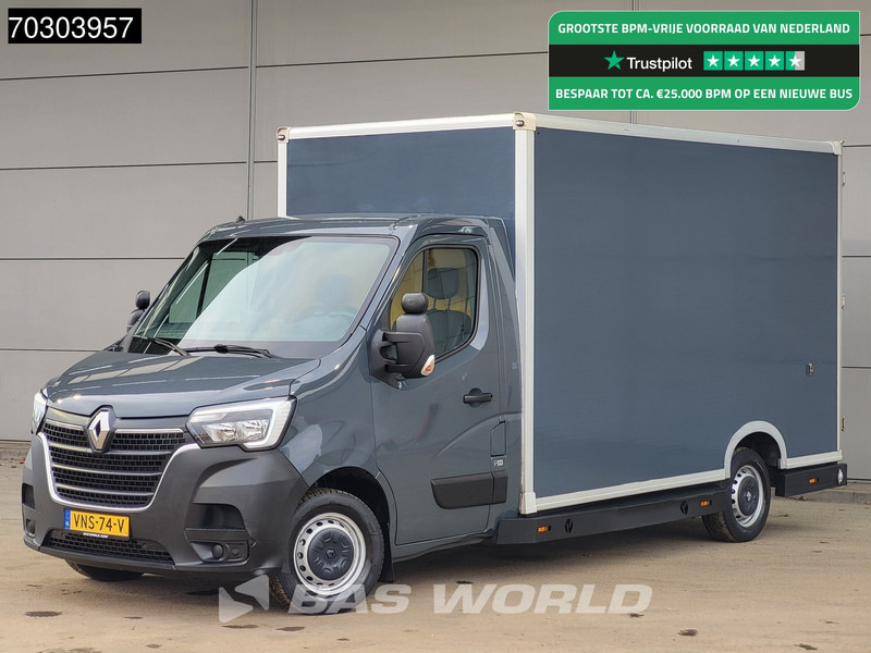 Renault Master 150PK Luchtvering Automaat Bakwagen Lowliner LED Airco Cruise Camera Euro6 Meubelwagen Koffer Verkoopwagen Airco Cruise control - Fourgon: photos 1 Renault Master 150PK Luchtvering Automaat Bakwagen Lowliner LED Airco Cruise Camera Euro6 Meubelwagen Koffer Verkoopwagen Airco Cruise control - Fourgon: photos 1