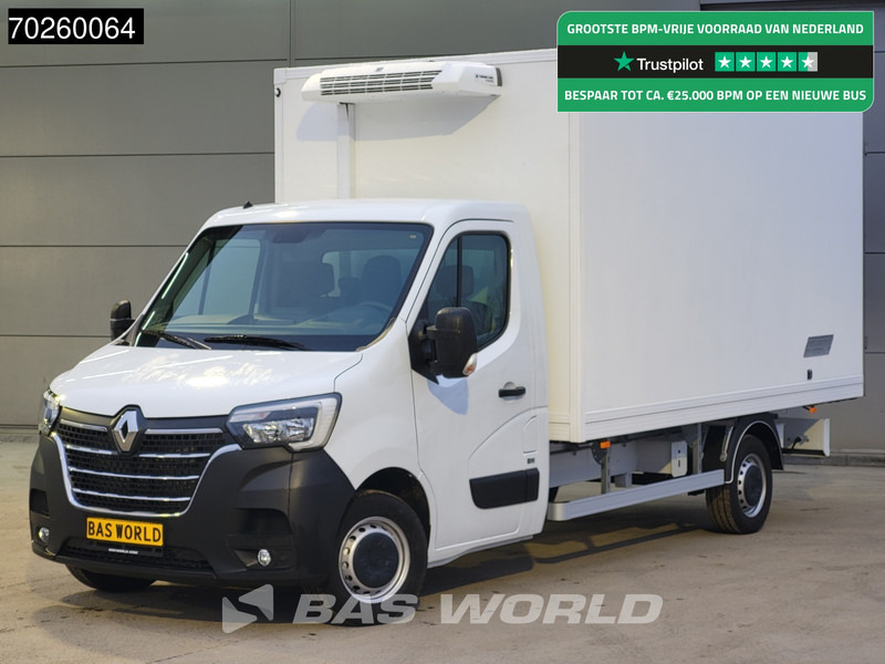 Renault Master 165PK -15 Koelwagen Thermo King Vriezer V200 MAX 230V stekker Koel Koeler Vries Kühlwagen Bakwagen Kühlkoffer Frigo 17m3 Airco Cruise - Véhicule utilitaire frigorifique: photos 1 Renault Master 165PK -15 Koelwagen Thermo King Vriezer V200 MAX 230V stekker Koel Koeler Vries Kühlwagen Bakwagen Kühlkoffer Frigo 17m3 Airco Cruise - Véhicule utilitaire frigorifique: photos 1