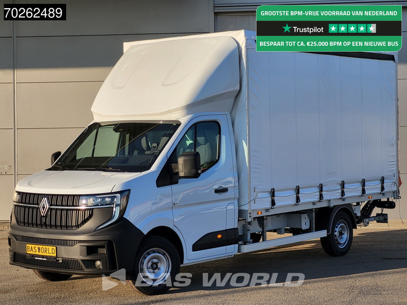 Renault Master 170pk 2025model BPM vrij!! Laadklep Schuifzeil Carplay LED Airco Cruise Bakwagen Meubelbak Zeilenwagen Schuifzeilen Plane Airco Cruise - Véhicule utilitaire plateau baché: photos 1 Renault Master 170pk 2025model BPM vrij!! Laadklep Schuifzeil Carplay LED Airco Cruise Bakwagen Meubelbak Zeilenwagen Schuifzeilen Plane Airco Cruise - Véhicule utilitaire plateau baché: photos 1