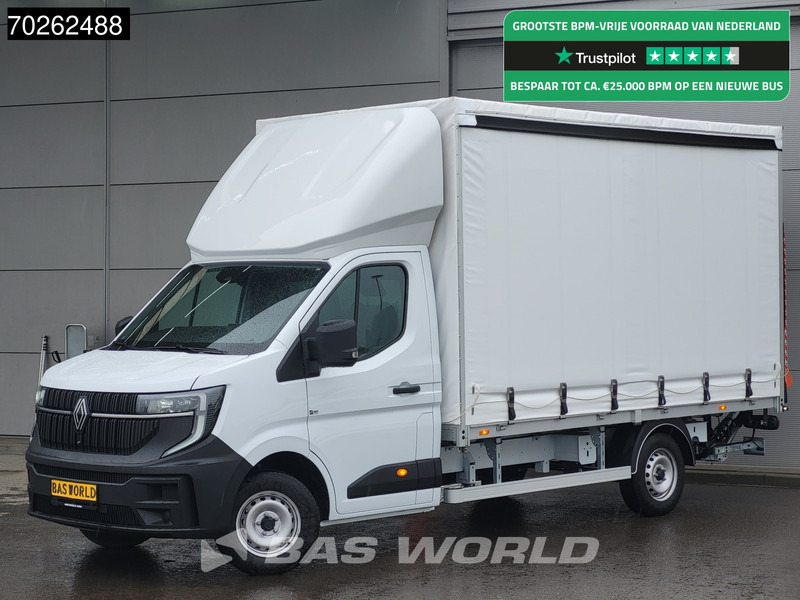 Renault Master 170pk Schuifzeilen met Laadklep 2025 Model LED Carplay Airco Cruise Schuifzeil Zeilen Koffer Meubelbak 21m3 Airco Cruise control - Véhicule utilitaire plateau baché: photos 1 Renault Master 170pk Schuifzeilen met Laadklep 2025 Model LED Carplay Airco Cruise Schuifzeil Zeilen Koffer Meubelbak 21m3 Airco Cruise control - Véhicule utilitaire plateau baché: photos 1