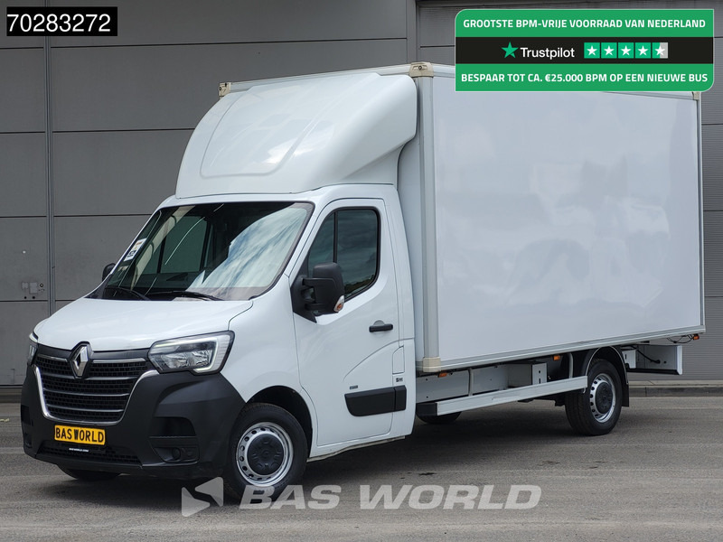 Renault Master Z.E. 77PK Elektrisch 52kWh WLTP 130km Bakwagen LED Navi Airco Euro6 Meubelbak Koffer 21m3 Airco - Fourgon, Utilitaire électrique: photos 1 Renault Master Z.E. 77PK Elektrisch 52kWh WLTP 130km Bakwagen LED Navi Airco Euro6 Meubelbak Koffer 21m3 Airco - Fourgon, Utilitaire électrique: photos 1