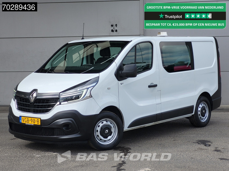 Renault Trafic 95pk Dubbel Cabine L1H1 LED Navi Airco Cruise Parkeersensoren Euro6 L1 DC Doka Mixto 6m3 Airco Cruise control - Fourgonnette: photos 1 Renault Trafic 95pk Dubbel Cabine L1H1 LED Navi Airco Cruise Parkeersensoren Euro6 L1 DC Doka Mixto 6m3 Airco Cruise control - Fourgonnette: photos 1
