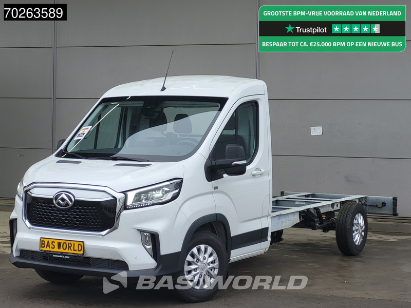 Maxus eDeliver 9 204PK 65kWh Elektrisch 140km WLTP Automaat Chassis Cabine L4 400cm WB Fahrgestell Airco - Véhicule utilitaire, Utilitaire électrique: photos 1 Maxus eDeliver 9 204PK 65kWh Elektrisch 140km WLTP Automaat Chassis Cabine L4 400cm WB Fahrgestell Airco - Véhicule utilitaire, Utilitaire électrique: photos 1