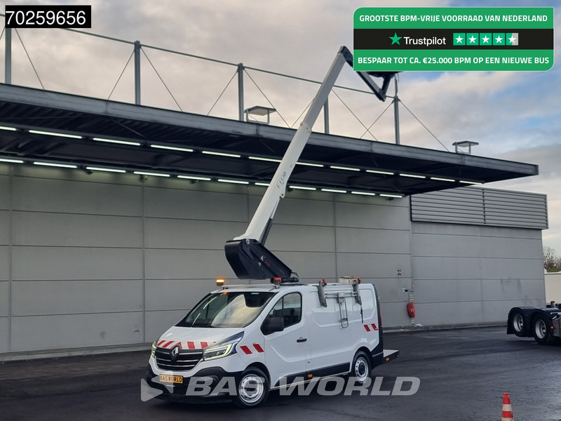 Renault Trafic 145pk Hoogwerker 11,4meter Werkhoogte LED Airco Cruise Werkplaatsinrichting Euro6 Nacelle Arbeitsbühne Klubb K21B Hubarbeitsbühn - Véhicule utilitaire: photos 1 Renault Trafic 145pk Hoogwerker 11,4meter Werkhoogte LED Airco Cruise Werkplaatsinrichting Euro6 Nacelle Arbeitsbühne Klubb K21B Hubarbeitsbühn - Véhicule utilitaire: photos 1
